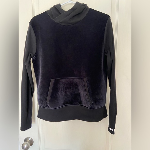 ALO Yoga Tops - Alo Yoga Velour Pullover Hoodie